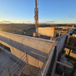 Vinnusvæði sem sgrbygg vann